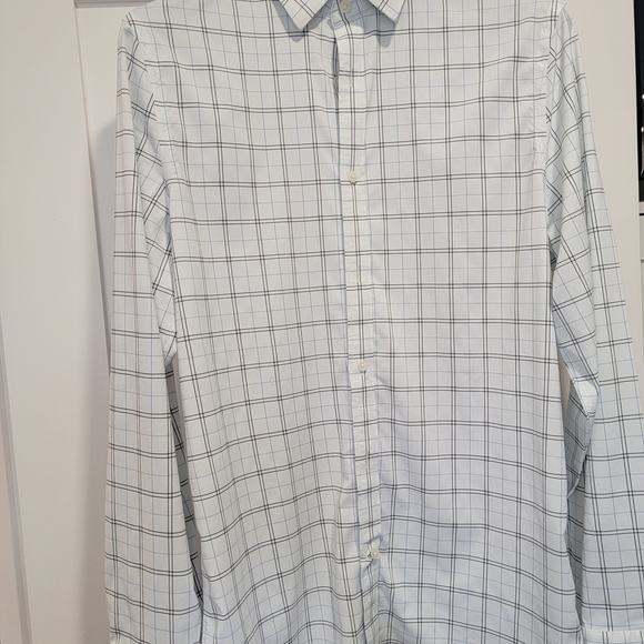 Express Other - Classic Plaid Wrinkle-resistant Everyday Performance Dress Shirt